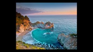 Sunset at McWay Falls